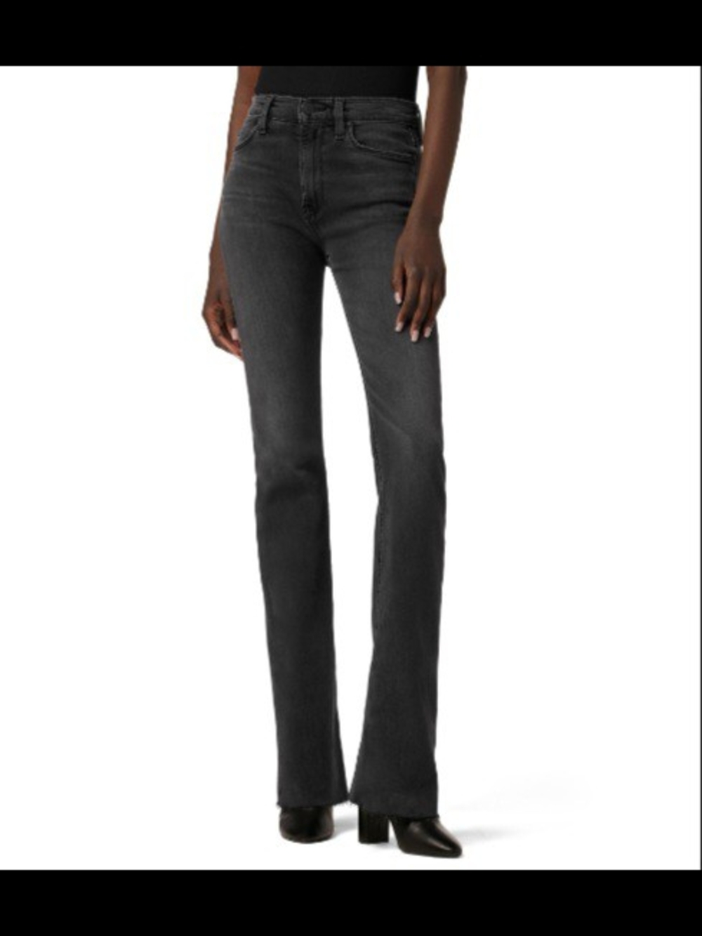 Hudsons Womens Barbara High-Rise Bootcut Jeans - Black Wash